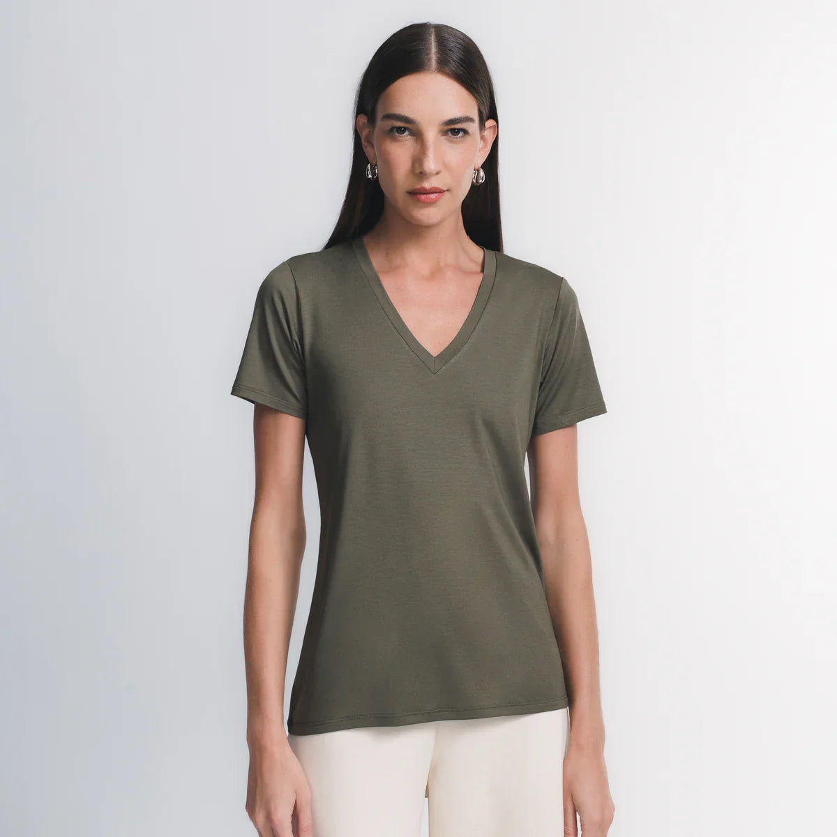 Kit 3 Tech T-Shirts V-Neck
